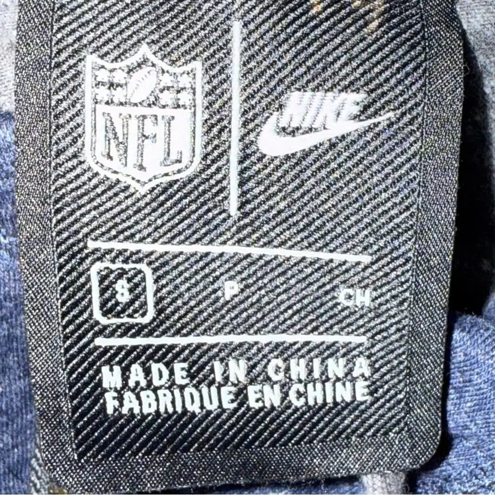 Nike Blue and Gray Patriots Hoodie - Picture 5 of 5